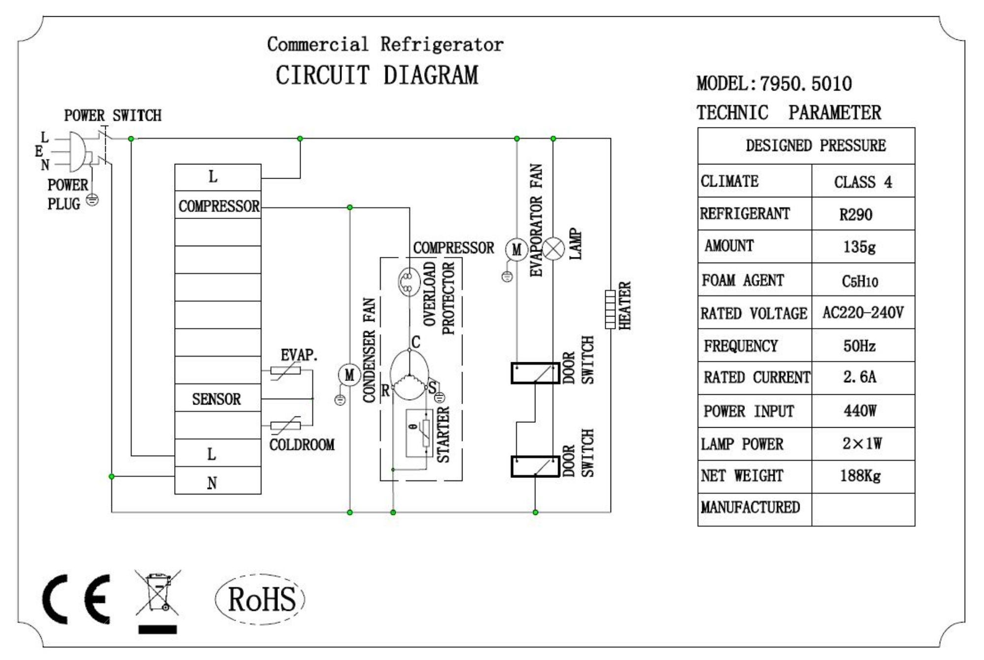Picture of REFRIGERATOR SS 2 DOORS