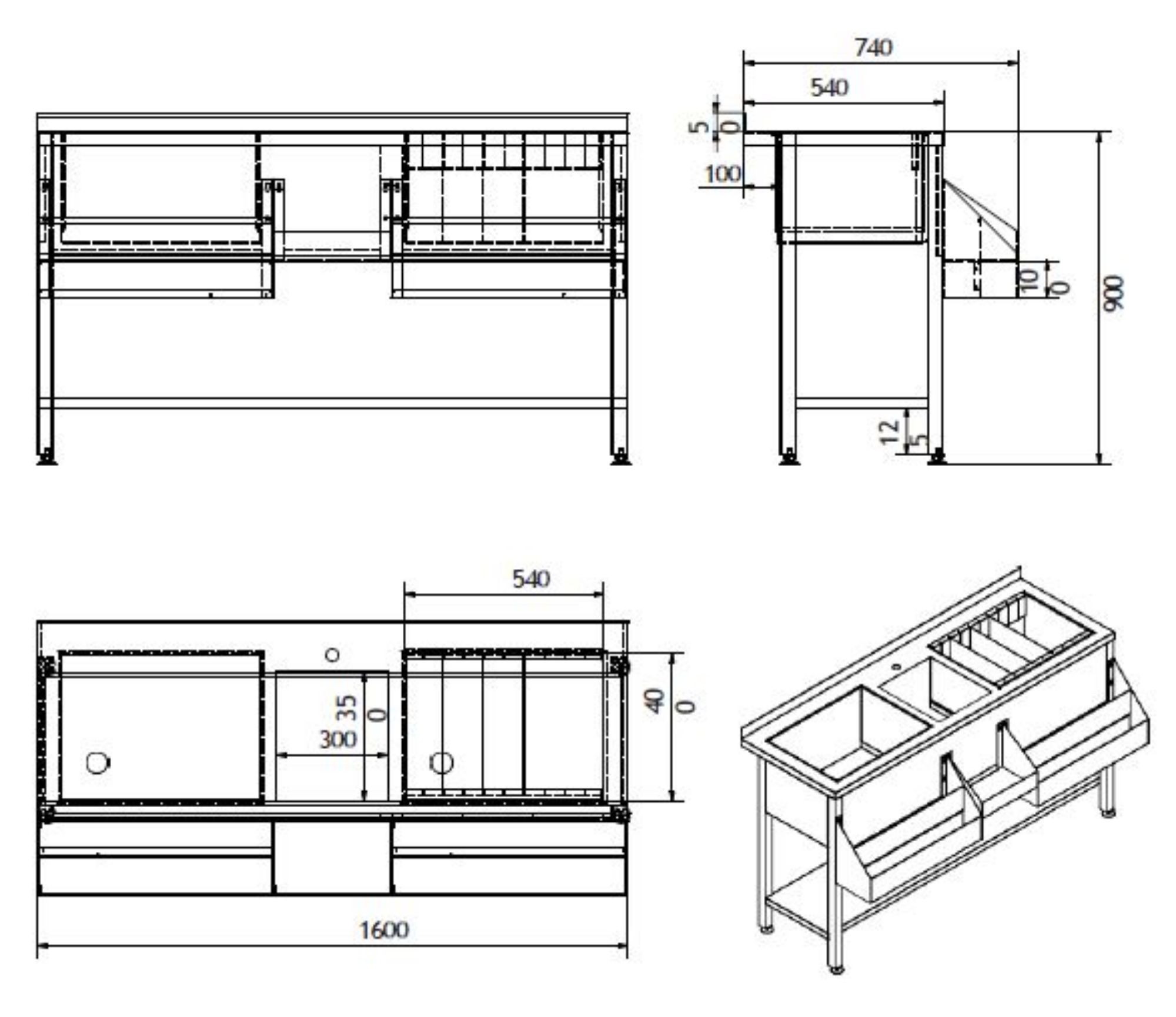 Picture of COCKTAIL BAR STATION 1600