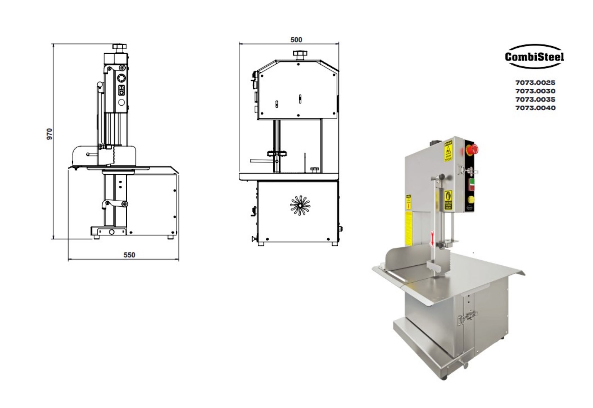 Picture of BONE SAW 230V - SS BODY