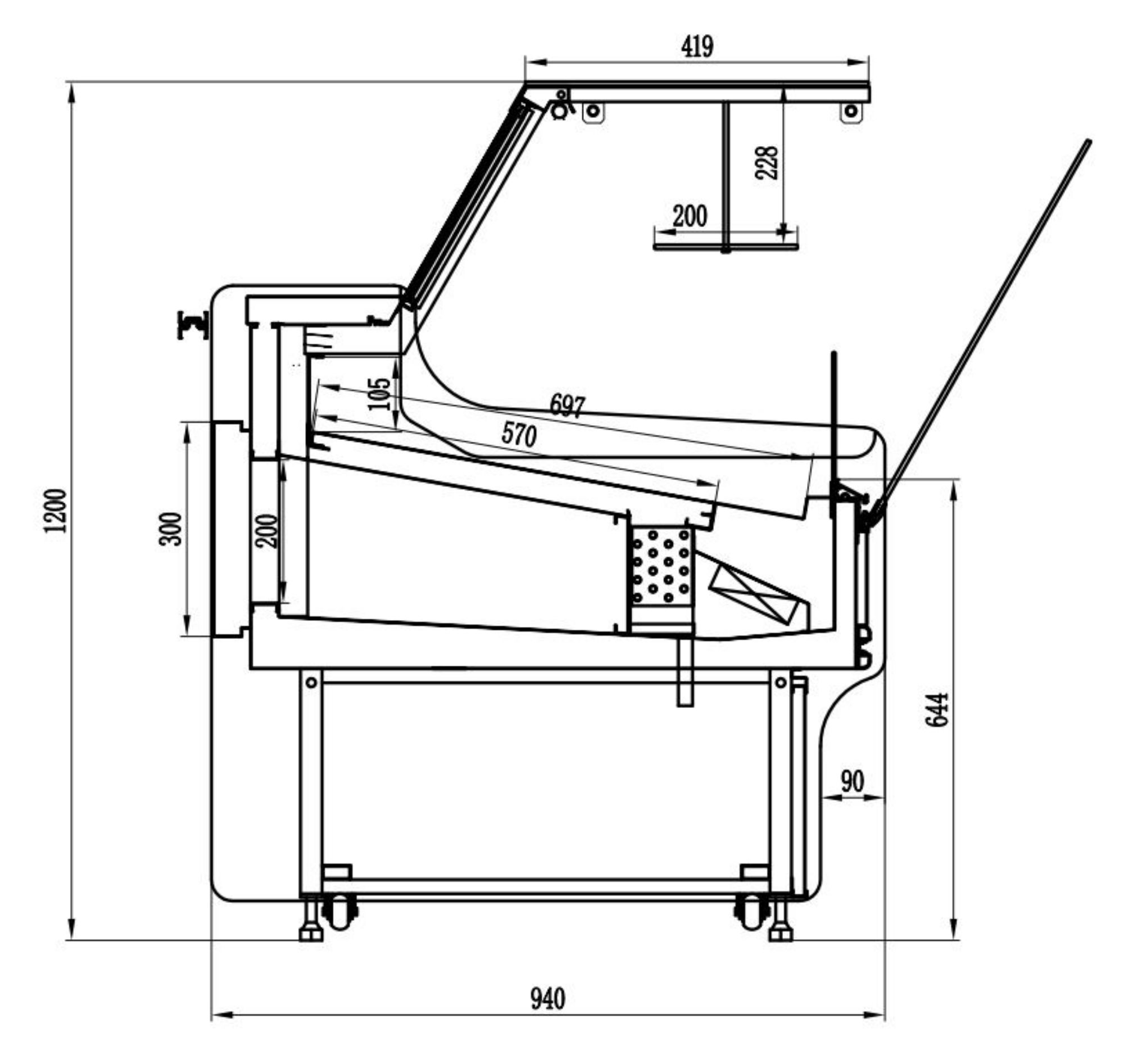 Picture of COLD DISPLAY THOMAS 1.3