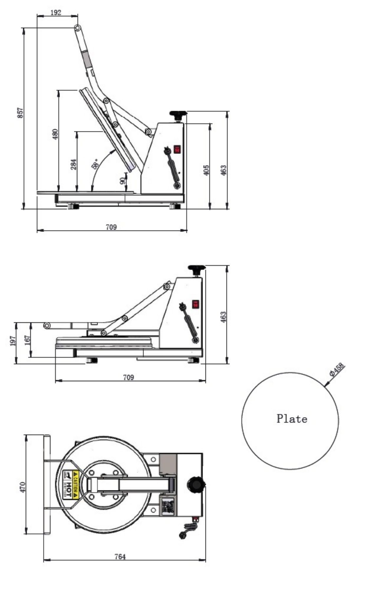 Picture of DOUGH PRESS