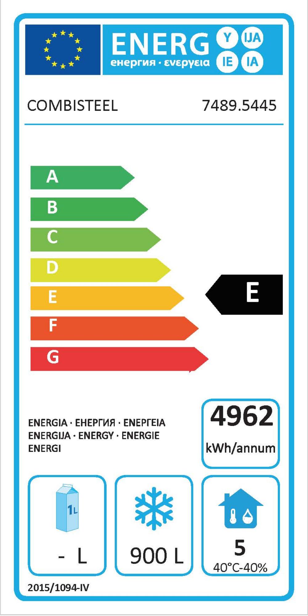 Picture of ROLL-IN FREEZER SS MONO BLOCK 1400 LTR