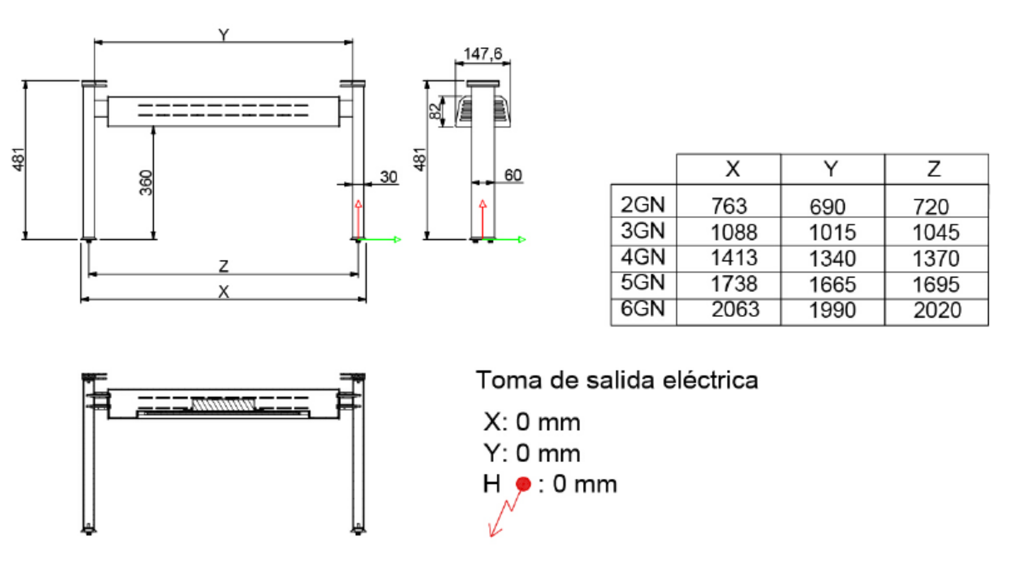 Picture of LIGHTING BAR 2/1