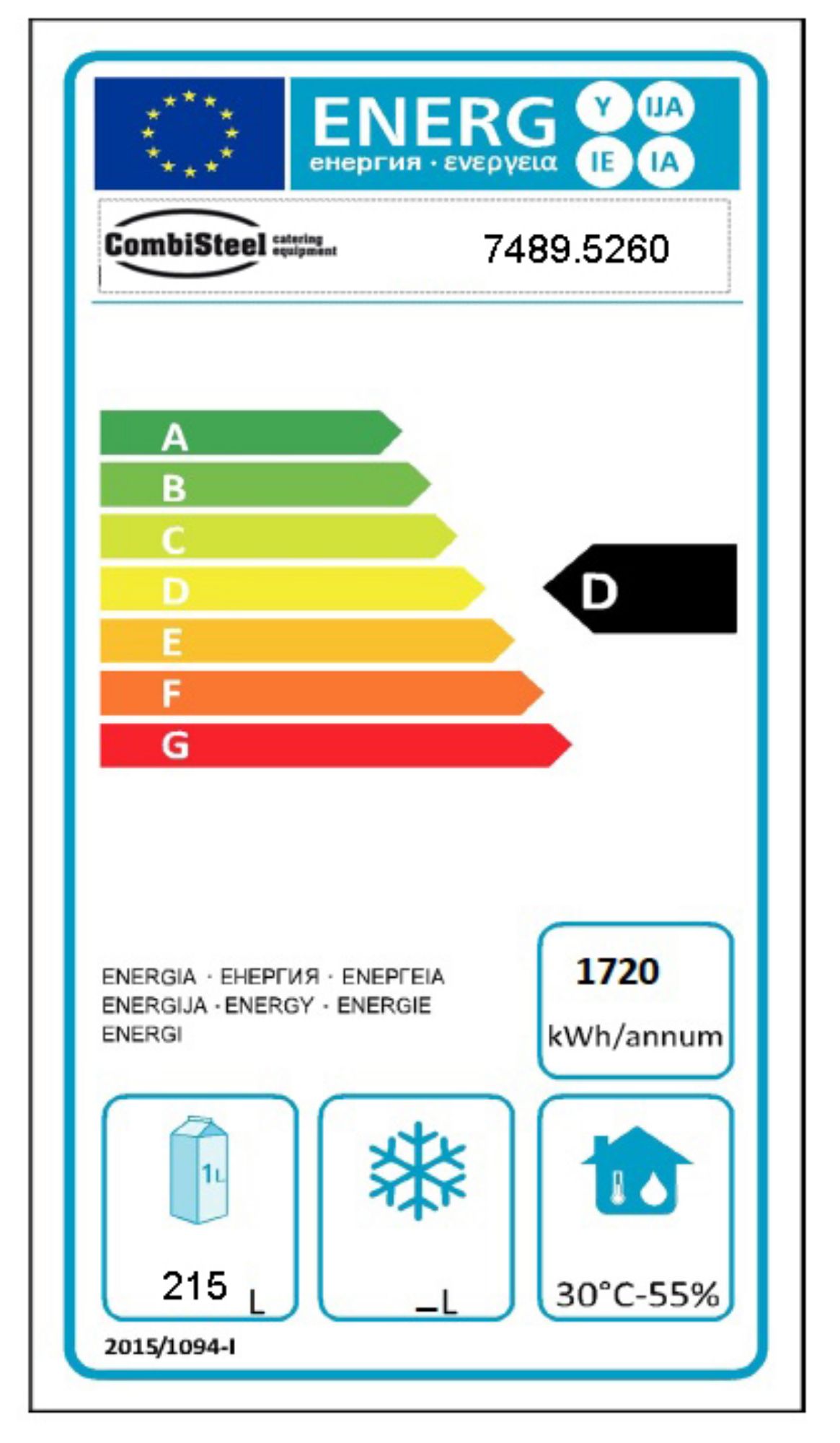 Picture of CombiSteel Counter 600 Refrigerated Counter 2 Doors with Coffee Disposal Drawer