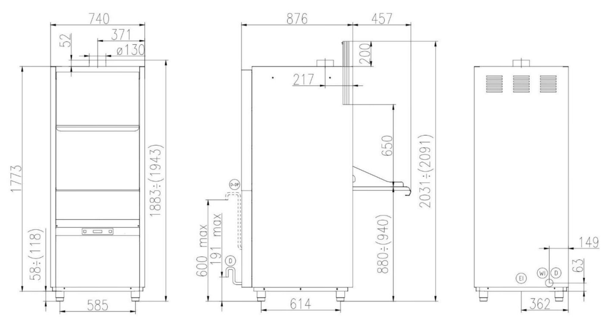 Picture of CombiSteel Pot Washer 5565 PRSE