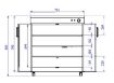 Picture of CombISteel Plate Warmer Double Door