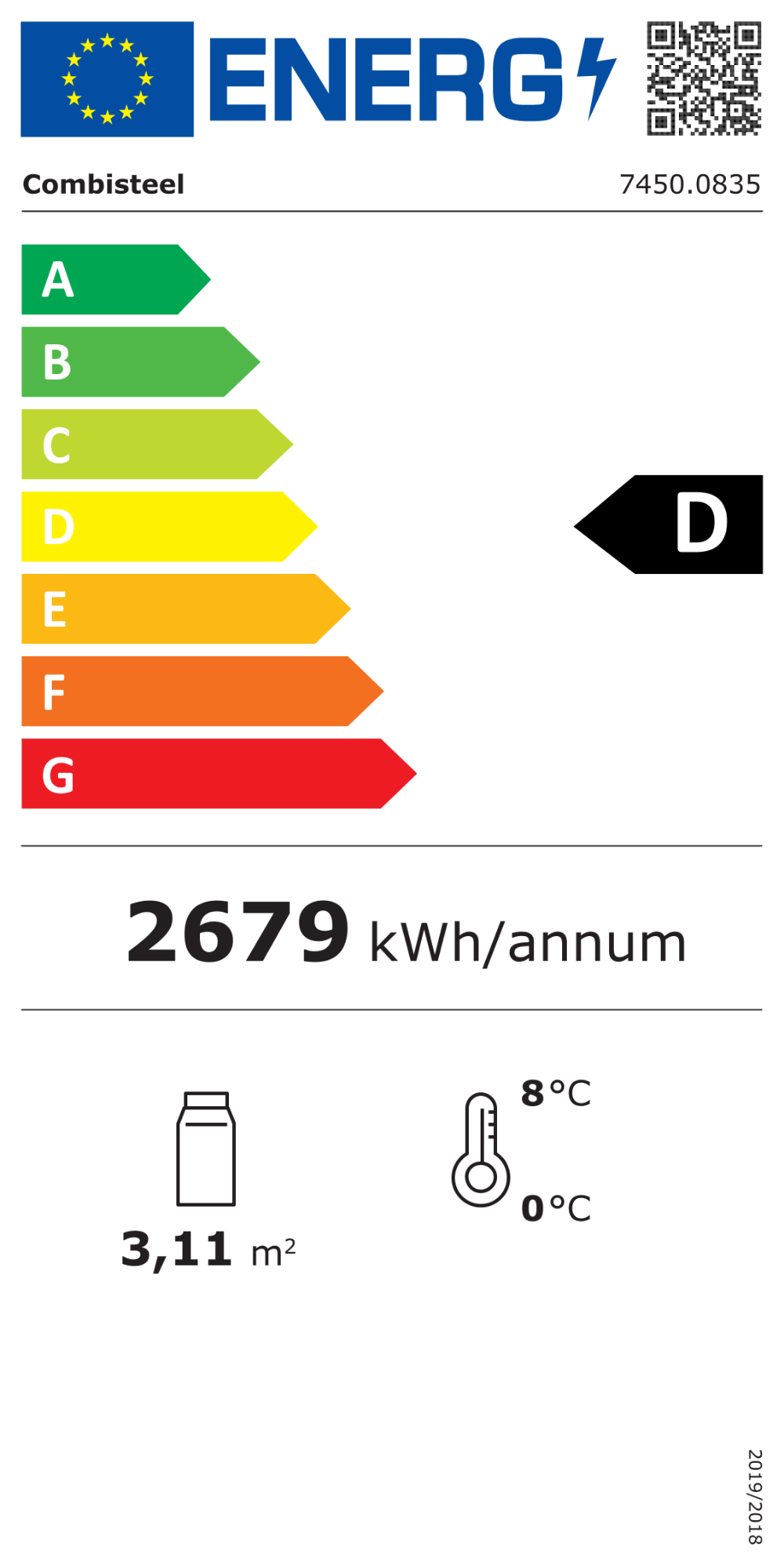 Picture of CombiSteel 2000 Cold Display Straight
