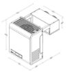 Picture of CombiSteel Chiller Room Monoblock Wall-Mounted Unit Straddle Type Unit 13,2-27,6 M3