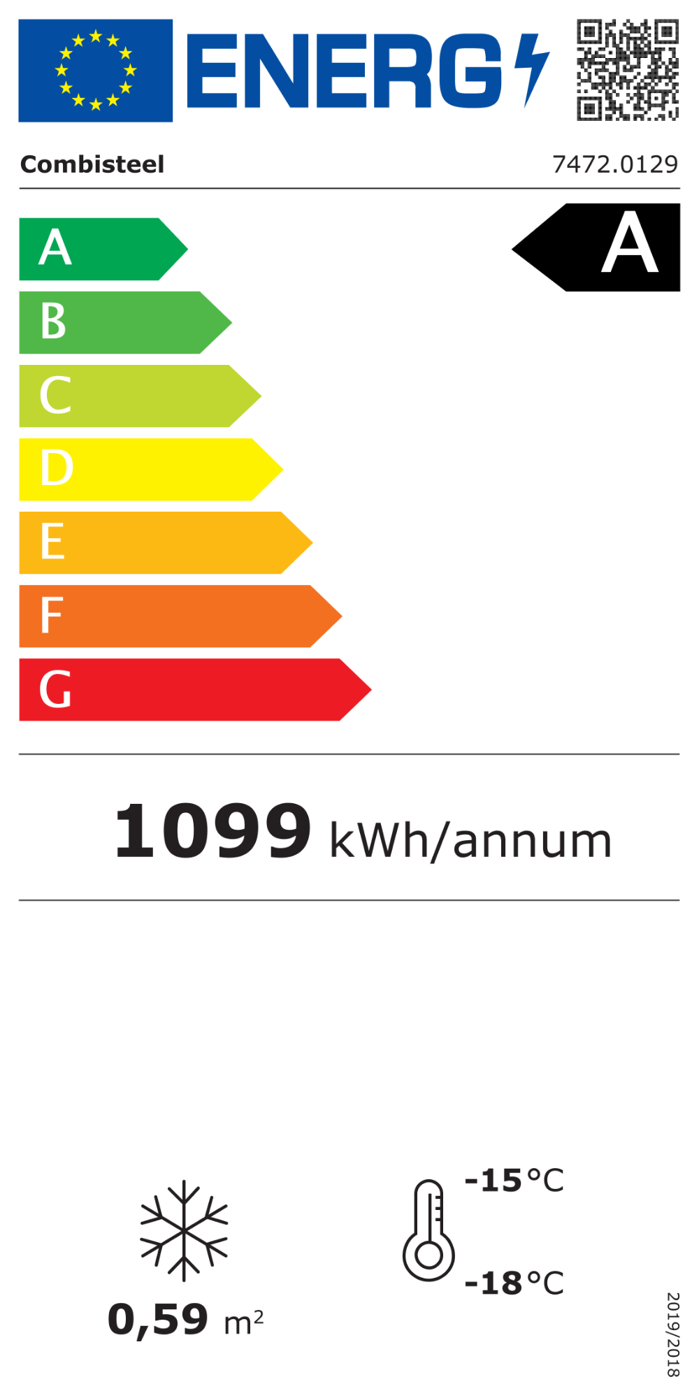 Picture of CombiSteel Ice Cream Display Java Black 8x5 Litre