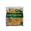 Picture of NEW Heavy Duty Kraft Paper Fork (10 x 100's)
