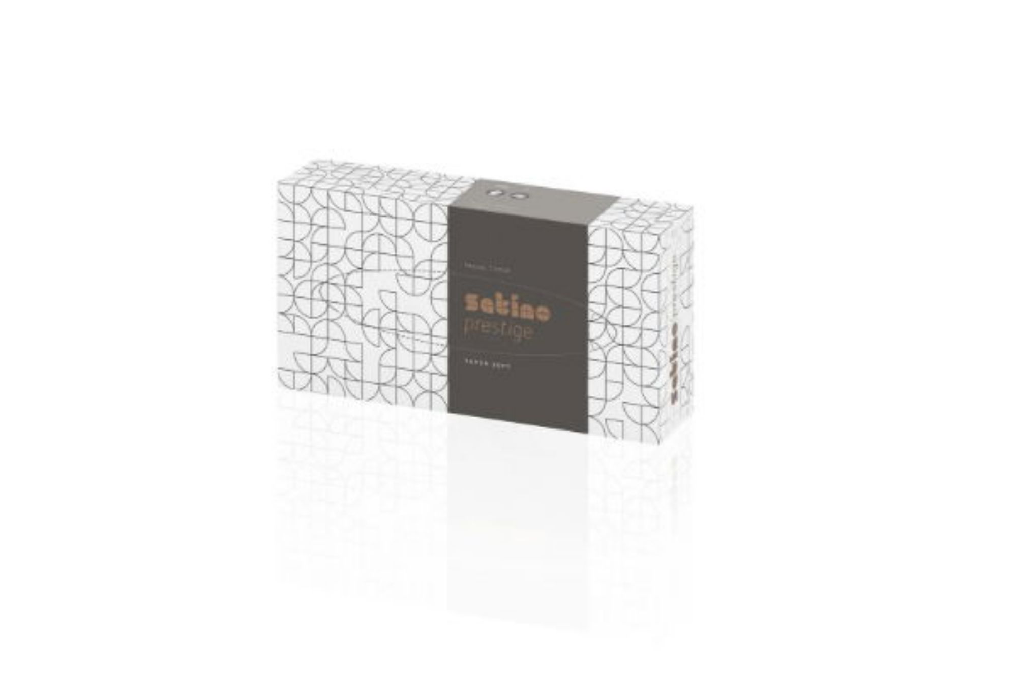 Picture of 2ply Satino Prestige Facial Tissues Flat Box Eco (40x100)