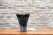 Picture of 5x140mm 3ply Greenspirit Paper Cocktail Straws Black(20x250)
