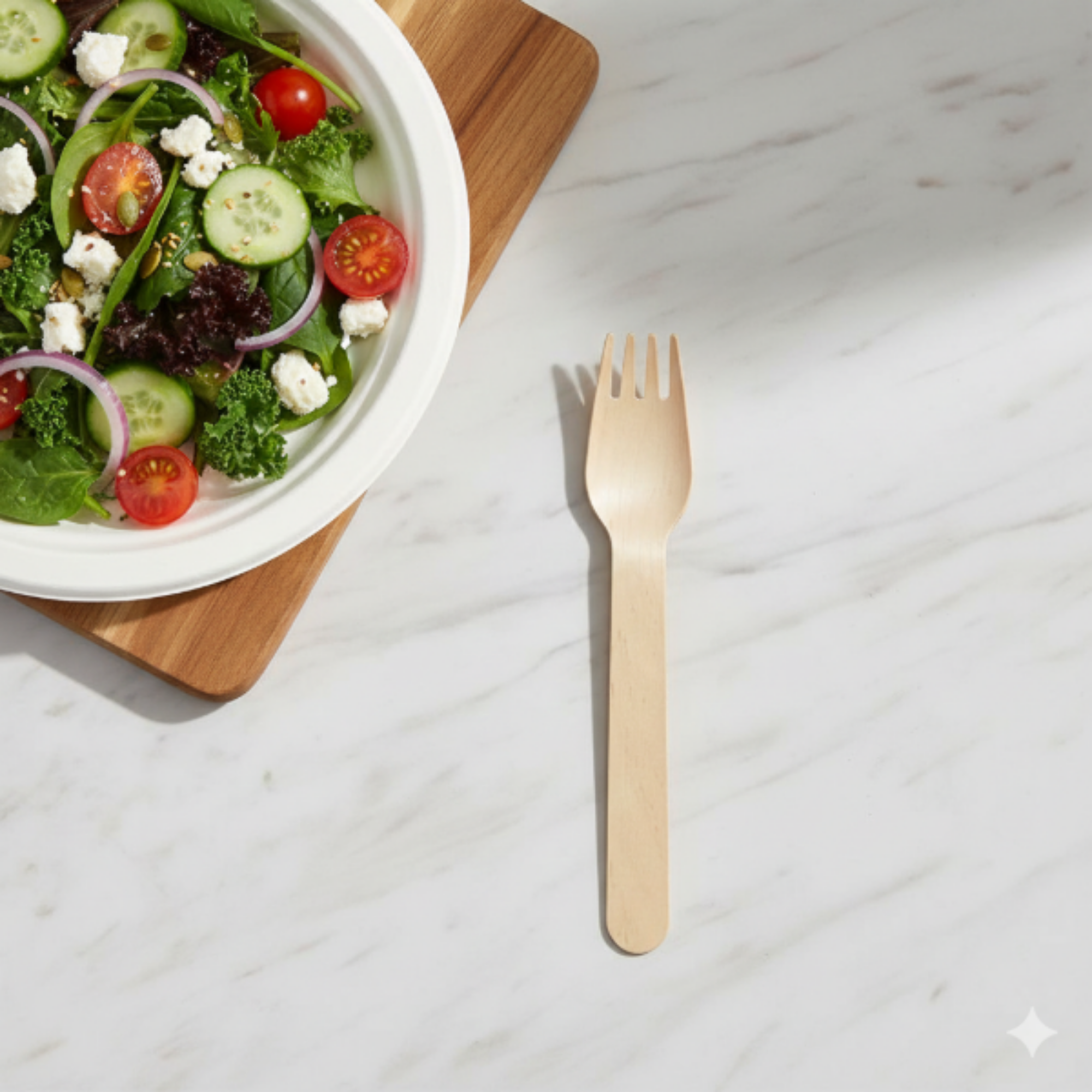 Picture of 160mm Greenspirit Wooden Fork (10x100)