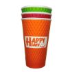 Picture of 16oz Embossed Happy Days PE DW Hot Cups  (20x25)