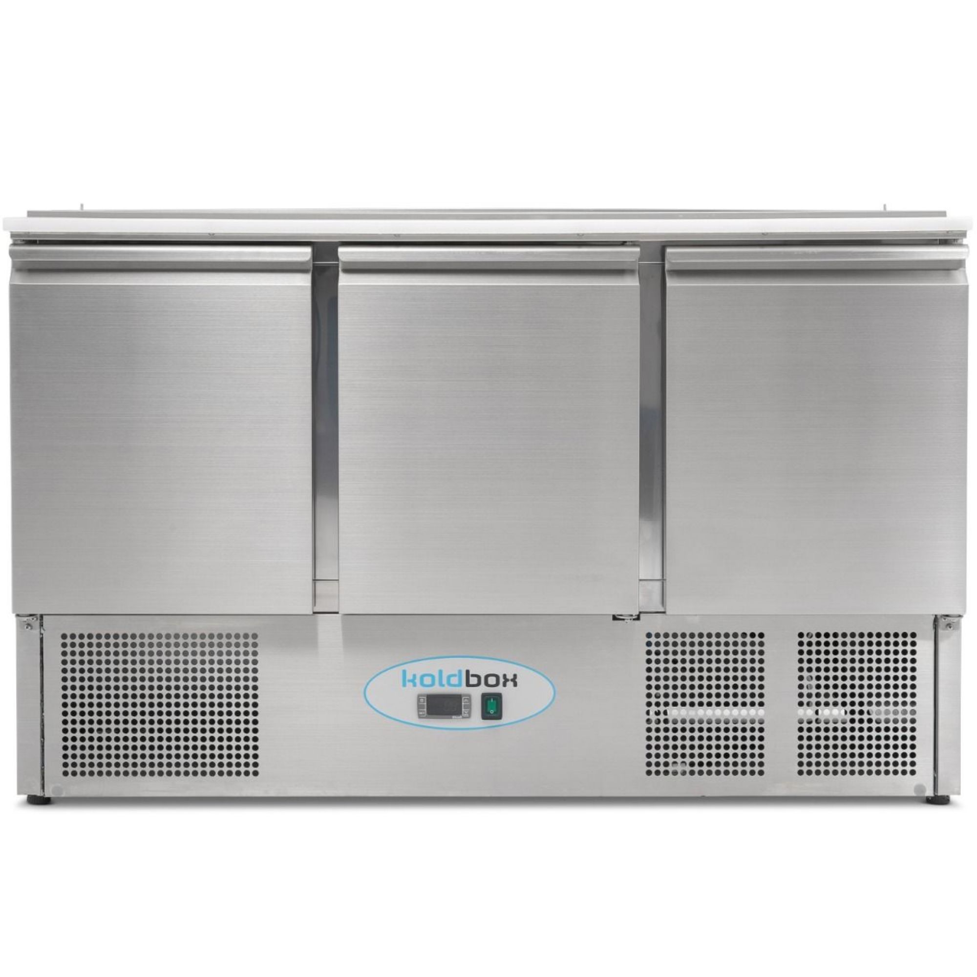 Picture of KOLDBOX 392L Compact Double Door Refrigerated Saladette KXCC3-PREP