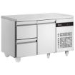 Picture of INOMAK 274L Double Drawers Single Door Gastronorm Counter Refrigerator PN29-HC
