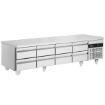 Picture of INOMAK Inomak Low Height Snack Counter Eight Drawer Stainless Steel PWN3333-HC