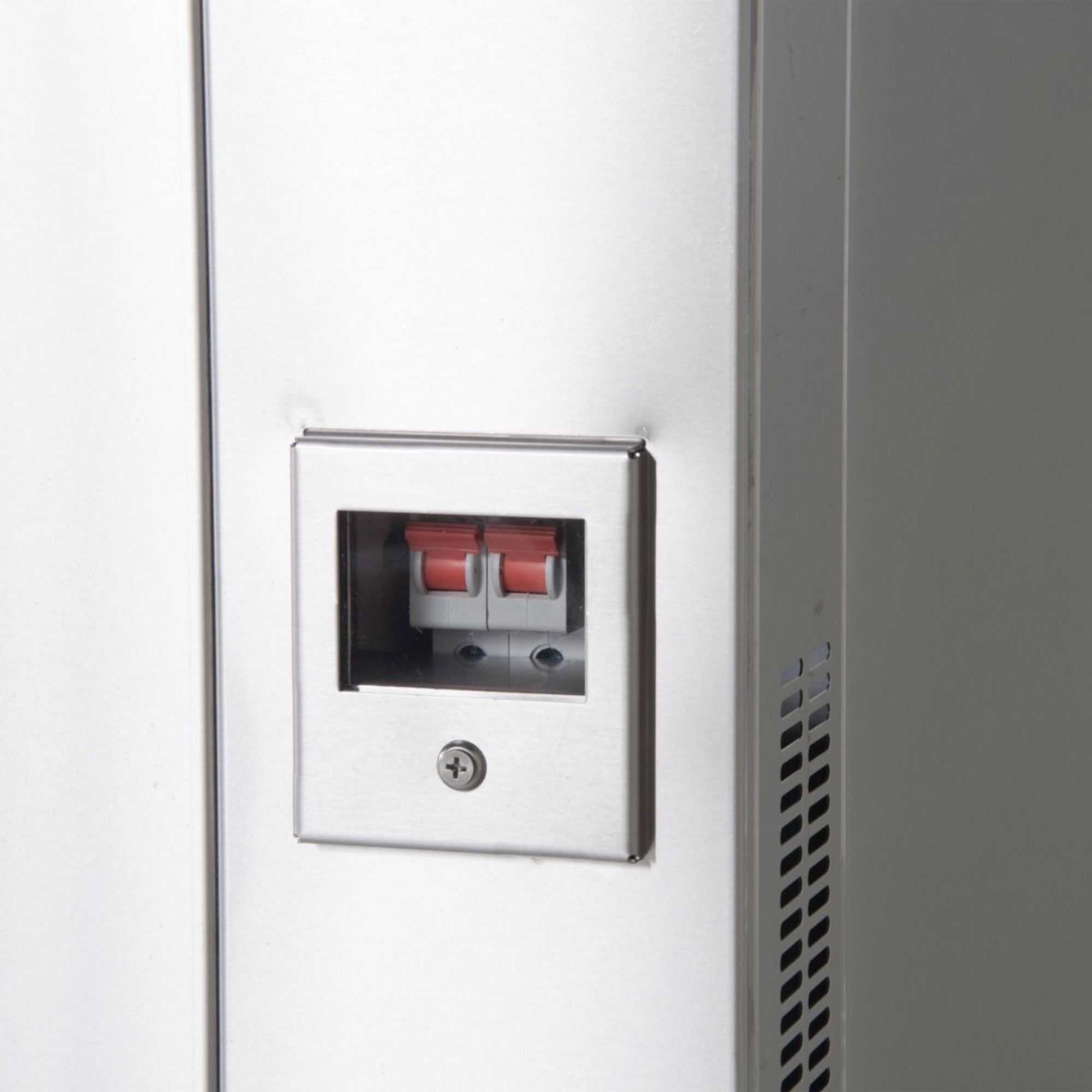 Picture of INOMAK 1400mm Wet Well Bain Marie With Heated Cupboard & Double Gantry MHVW-DHG14