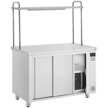 Picture of INOMAK 1100mm Hot Cupboard With Double Heated Gantry HCPW-DHG11