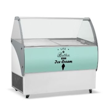 Picture of CRYSTAL 353L Elegante Ice Cream Display VENUSELEGANTE36