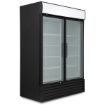 Picture of BLIZZARD Blizzard 1134L Double Hinged Glass Door Freezer Display Merchandiser GDF1200 - GDF1200