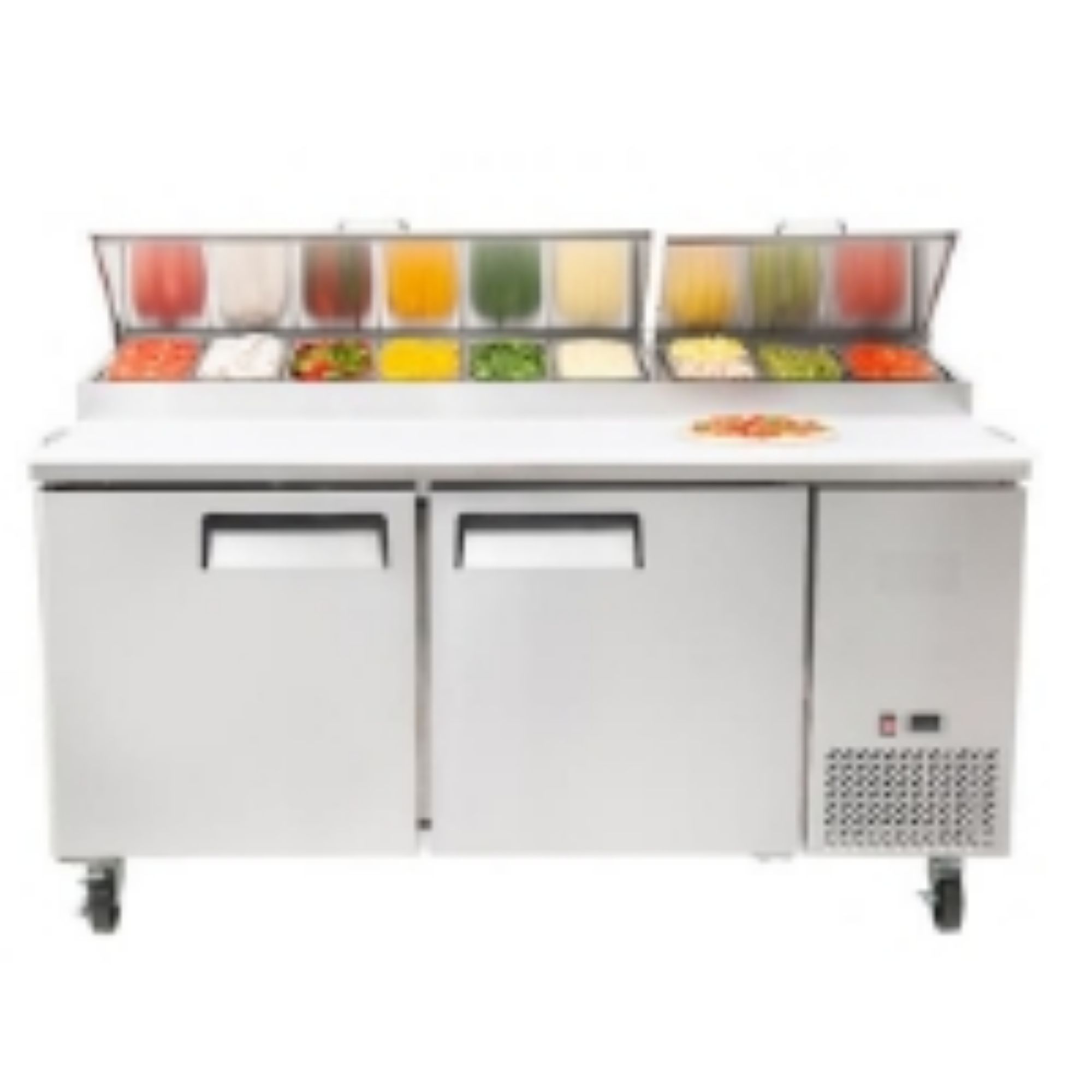 Picture of Atosa Pizza Salad Prep Fridge MPF8202GR