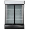 Picture of BLIZZARD Blizzard 1134L Double Hinged Glass Door Freezer Display Merchandiser GDF1200 - GDF1200