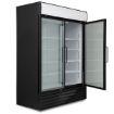Picture of BLIZZARD Blizzard 1134L Double Hinged Glass Door Freezer Display Merchandiser GDF1200 - GDF1200