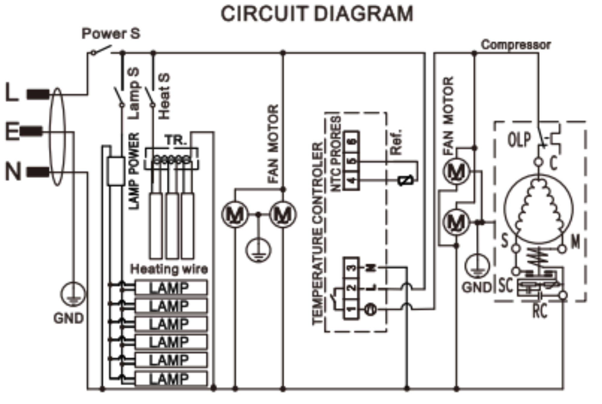 Picture of CombiSteel 3 Door Glass Display Fridge JDE1530R