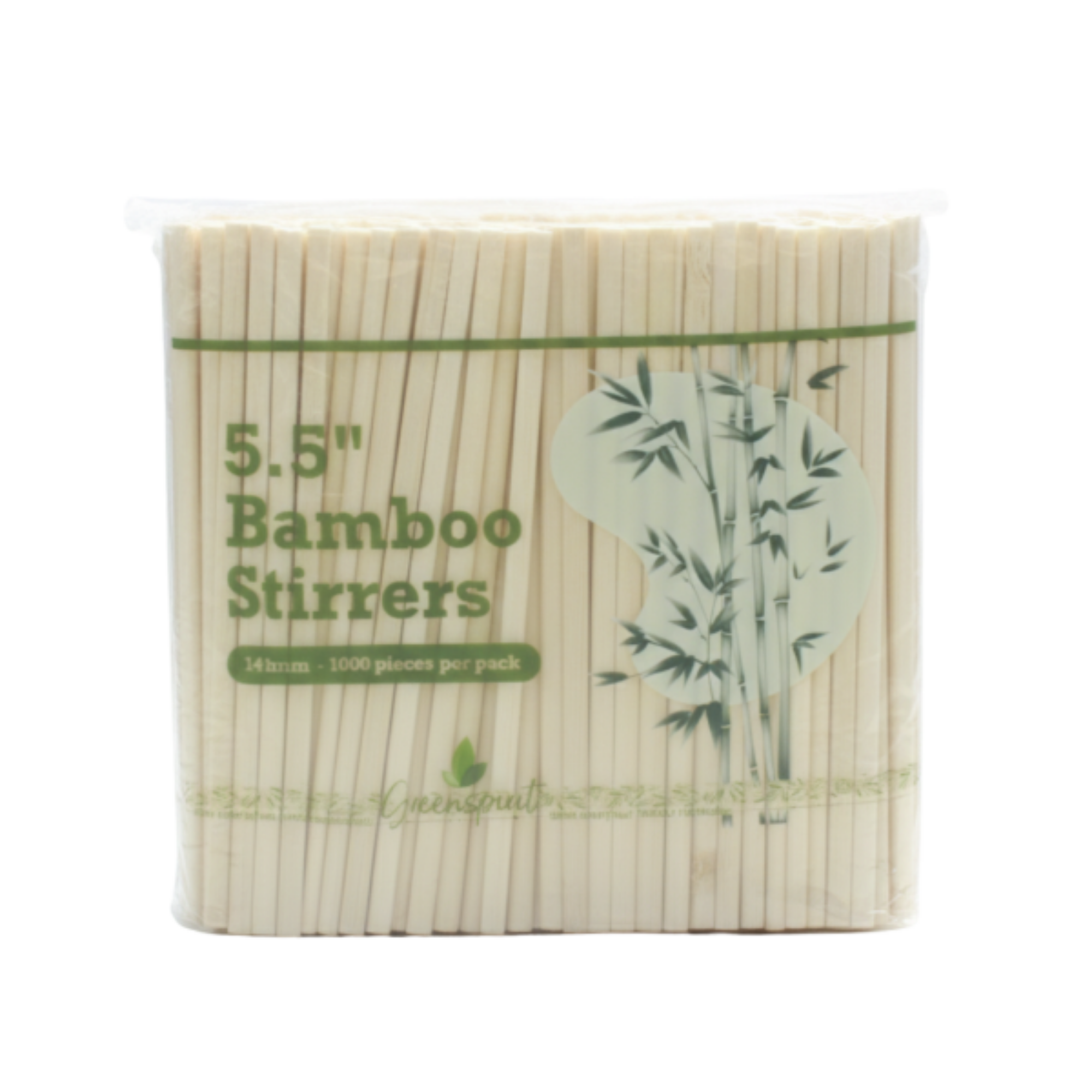 Picture of 140mm Greenspirit Bamboo Stirrers (5.5") (10x1000)