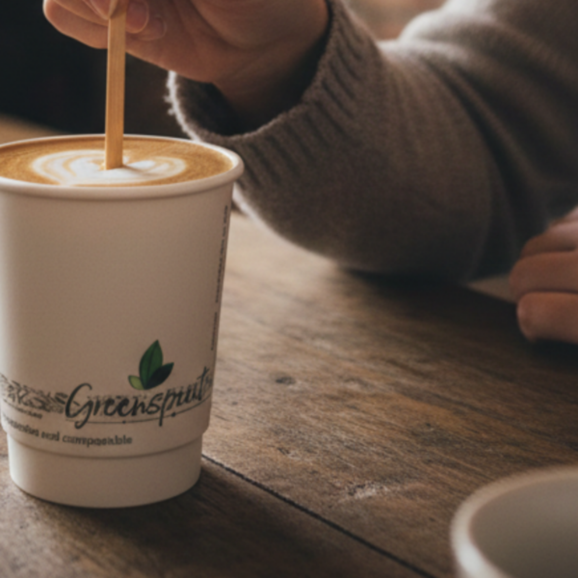 Picture of 140mm Greenspirit Bamboo Stirrers (5.5") (10x1000)