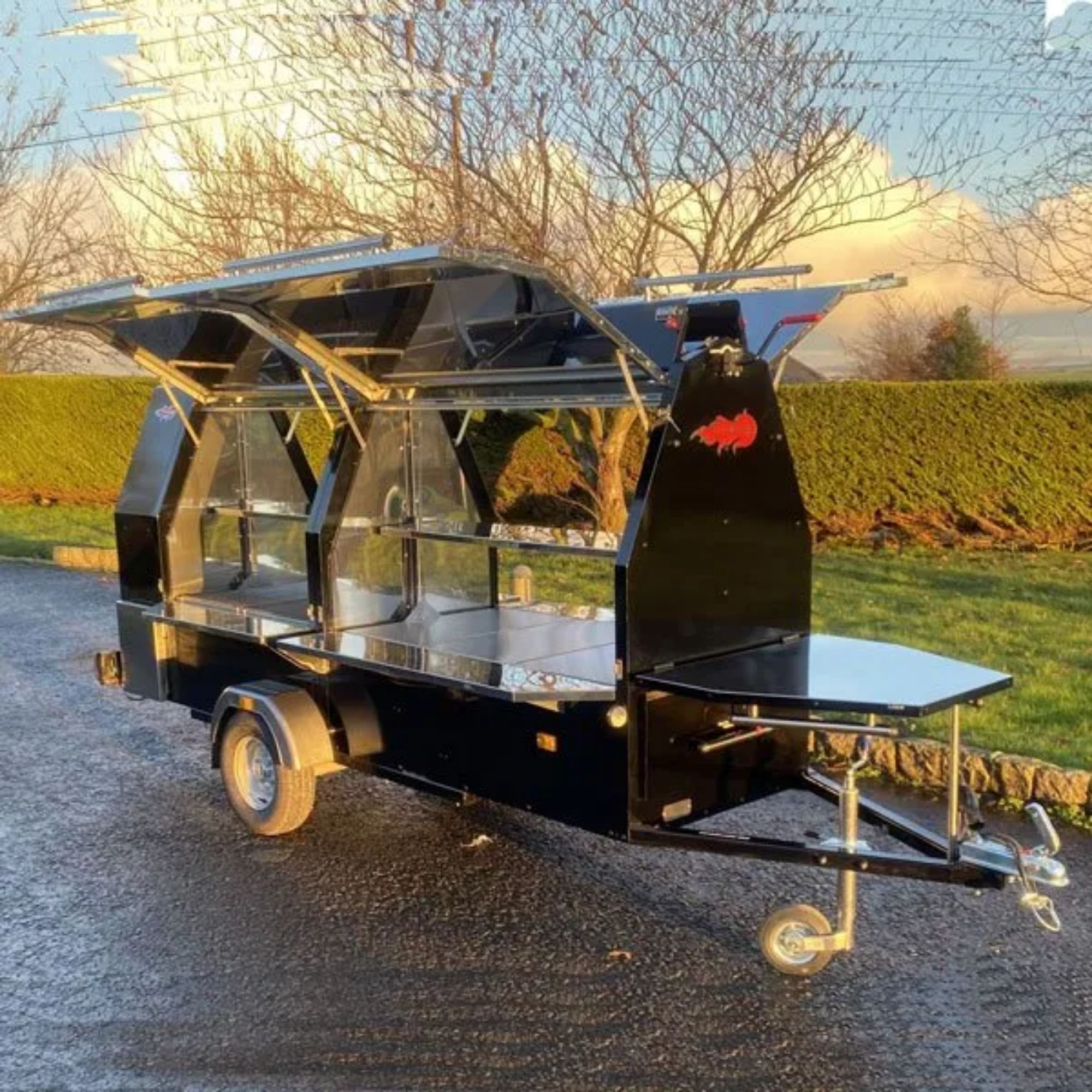 Picture of Trailblazer 1200 Streetmaster Commercial BBQ Smoker