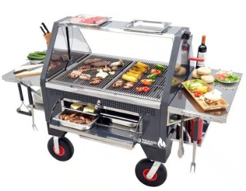 Picture of Trailblazer 350 Compact Charcoal Mobile BBQ Grill