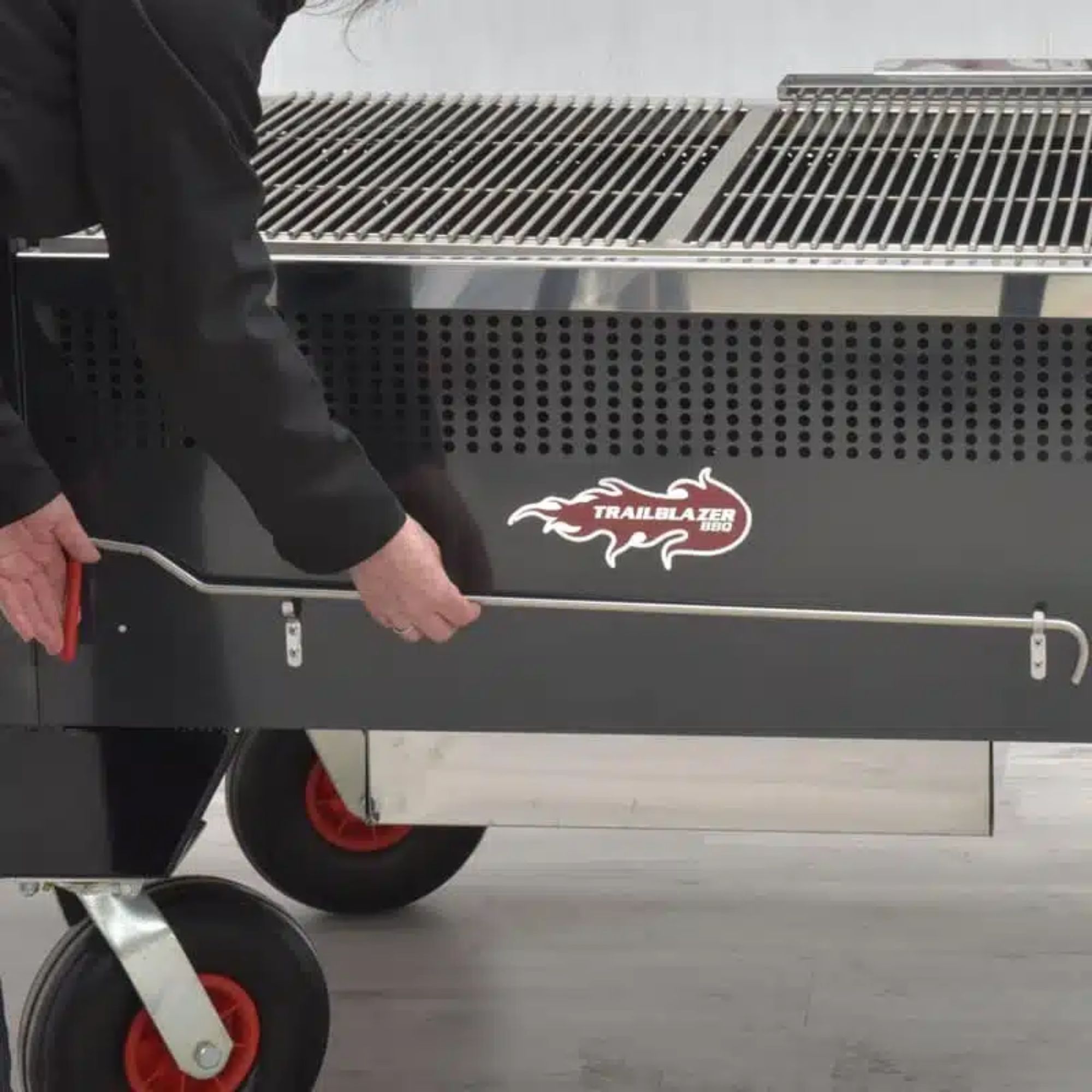 Picture of Trailblazer 350 Compact Charcoal Mobile BBQ Grill