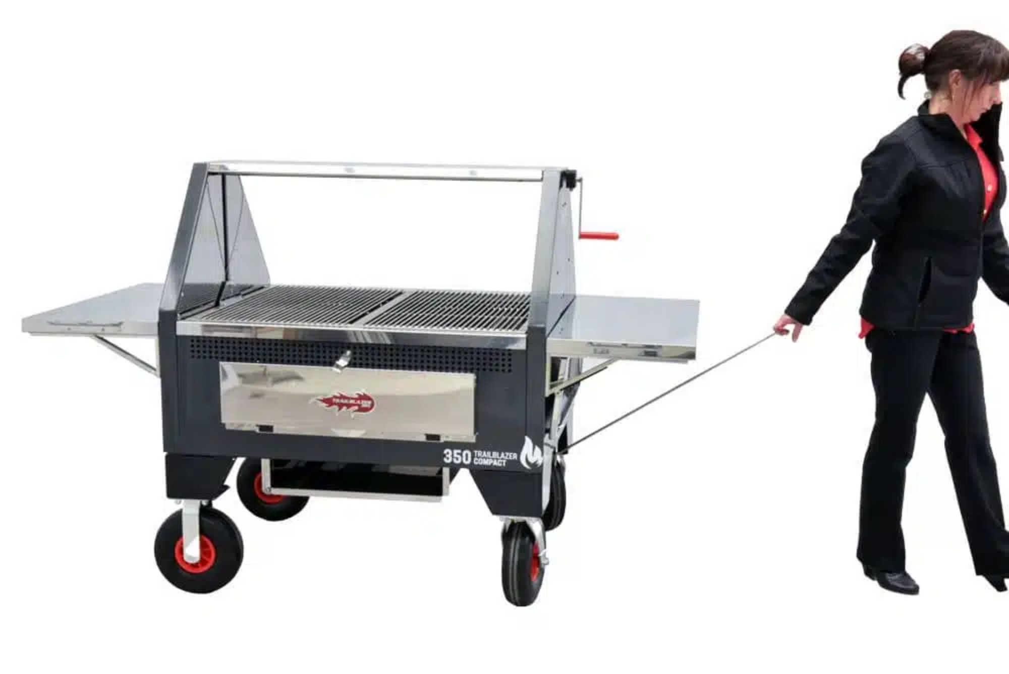 Picture of Trailblazer 350 Compact Charcoal Mobile BBQ Grill