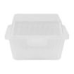 Picture of FSG Returnables Small Burger Boxes Clear 500ml (24 Pack)