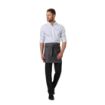 Picture of Brook Taverner Mens Long Leg Mars Black Waiting Trousers Size 34"