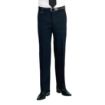 Picture of Brook Taverner Mens Long Leg Mars Black Waiting Trousers Size 32"