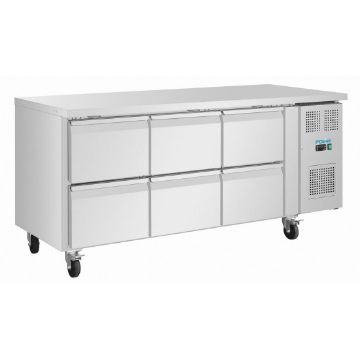 Picture of Polar U-Series Six Drawer Gastronorm Counter Fridge