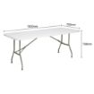 Picture of Bolero Rectangular Folding Table 6ft White