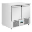 Picture of Polar U-Series Ventilated 2 Door Counter Fridge