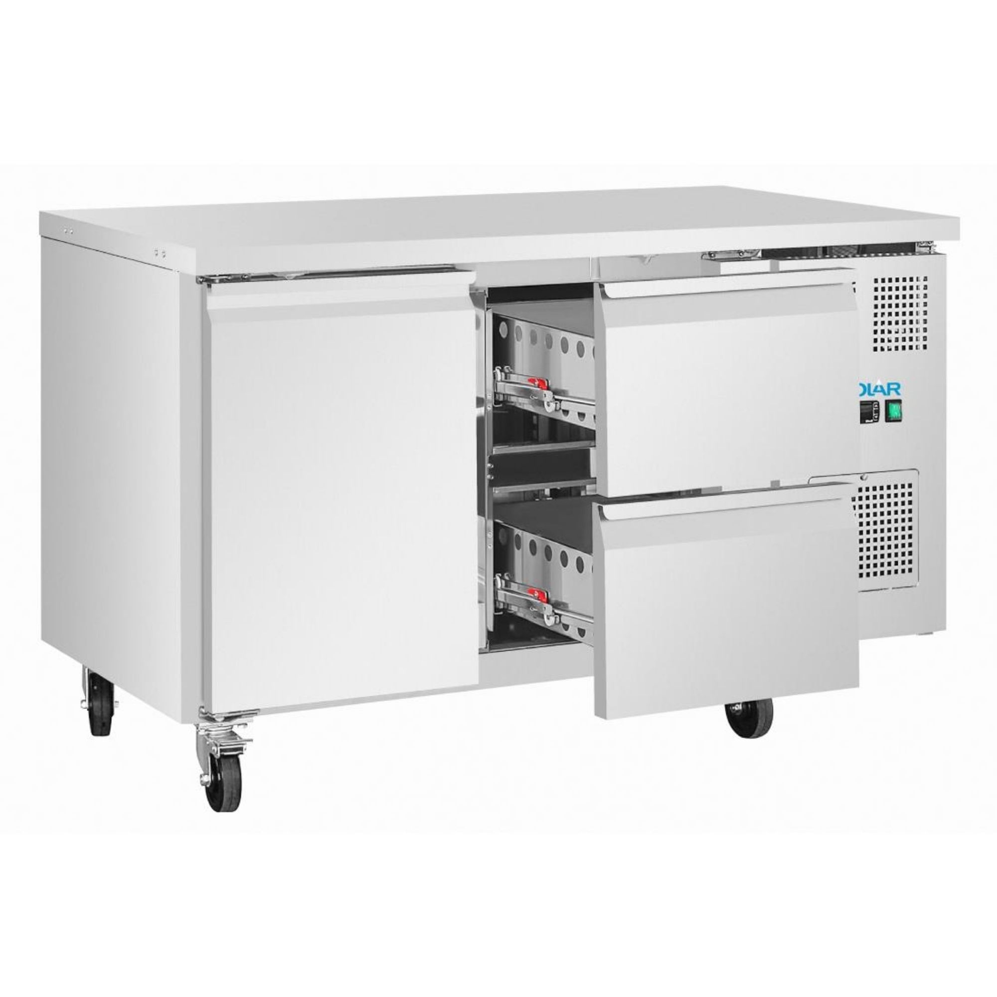 Picture of Polar U-Series 1 Door & 2 Drawer Counter Fridge