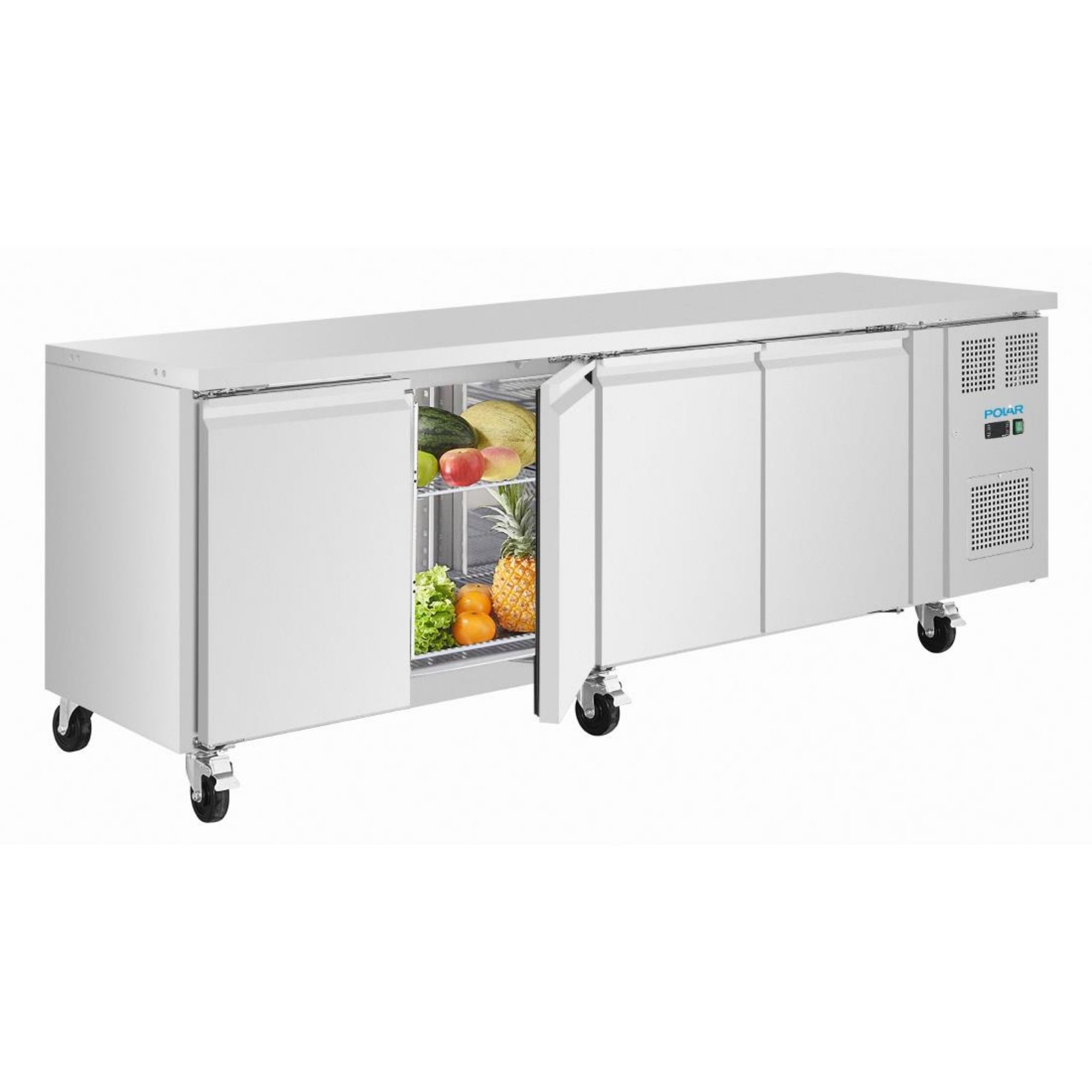 Picture of Polar U-Series Four Door Slimline Counter Fridge
