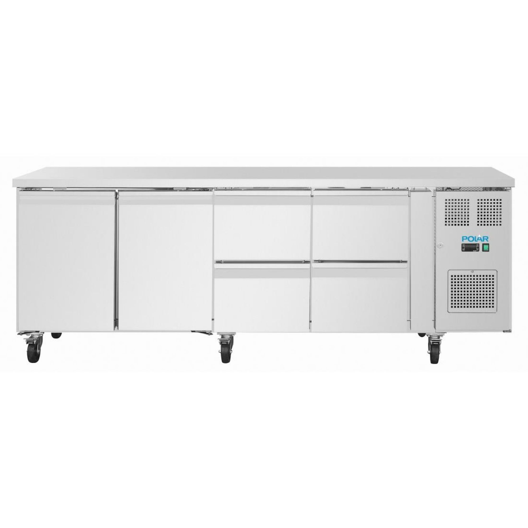 Picture of Polar U-Series Counter Fridge 4 Drawers & 2 Door