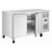 Picture of Polar U-Series Double Door Slimline Counter Fridge