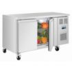 Picture of Polar U-Series Double Door Slimline Counter Fridge