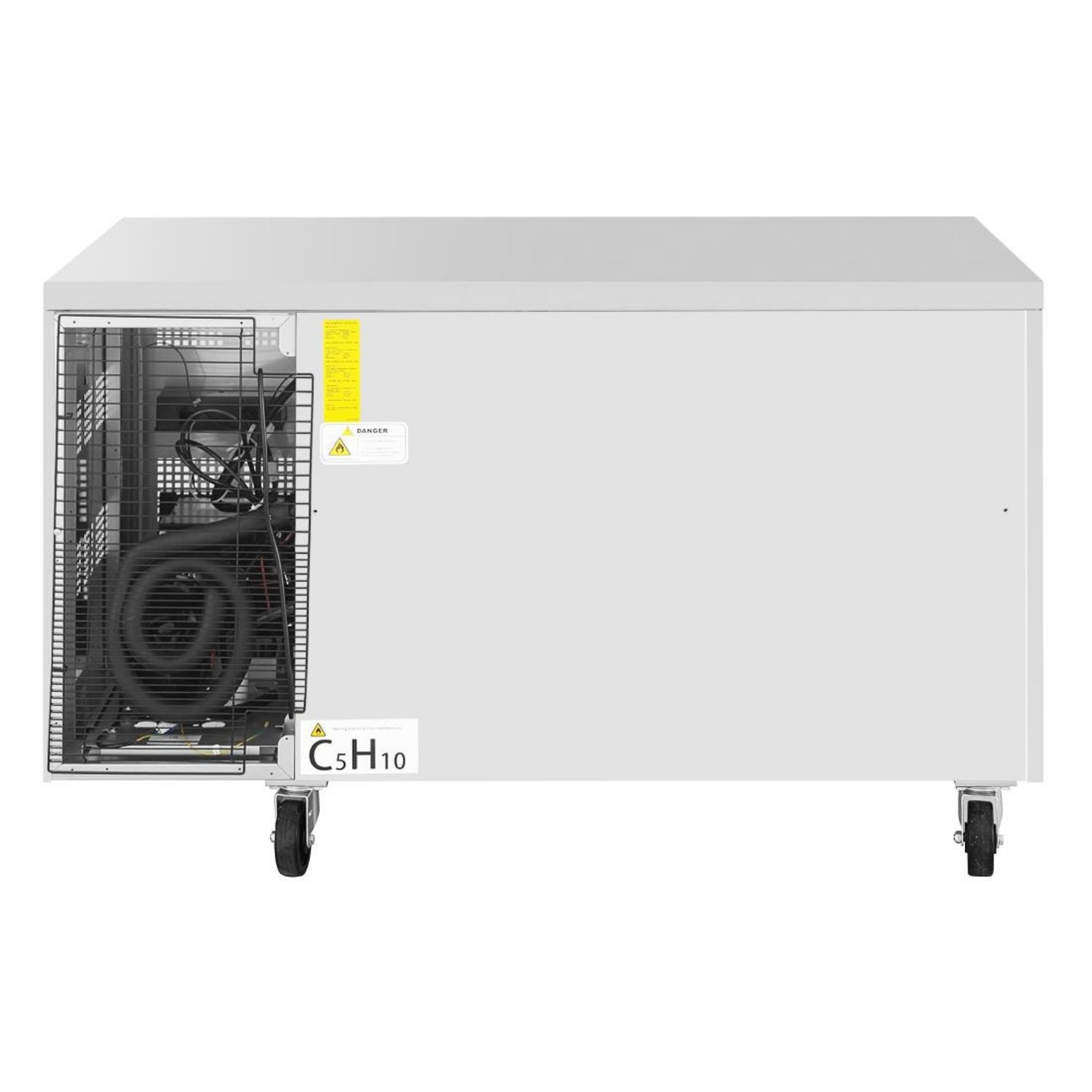 Picture of Polar U-Series Double Door Slimline Counter Fridge