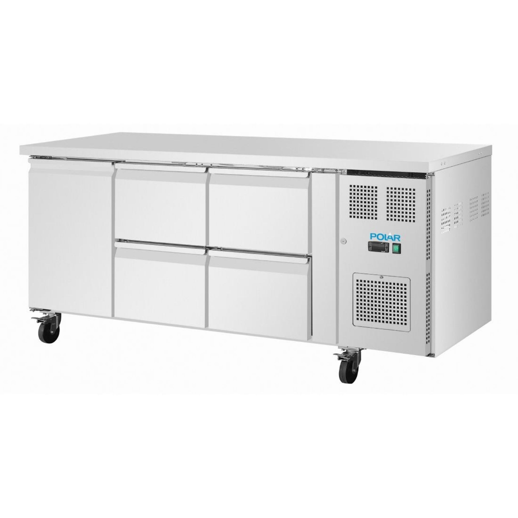 Picture of Polar U-Series Counter Fridge 4 Drawers & 1 Door