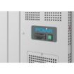Picture of Polar U-Series GN Saladette Counter with Square Sneeze Guard 4 Door
