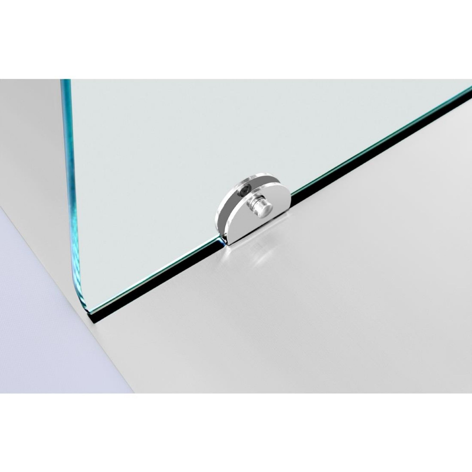 Picture of Polar U-Series GN Saladette Counter with Square Sneeze Guard 4 Door